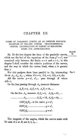 Chapter III. Forms of Parabolic Curves at an Infinite Distance.
