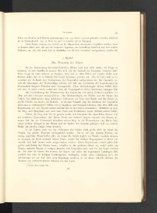 7. Kapitel. Die Perioden der Dürre.