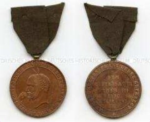 Deutschland, tragbare Spottmedaille auf Kaiser Napoleon III.