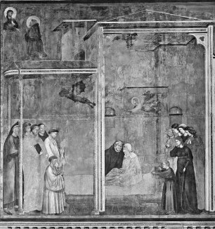 Franziskuslegende — Die Beichte der vom Tode erwachten Frau