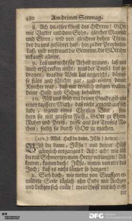 Am Sonntag Jubilate.