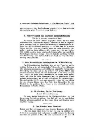 Der Mannheimer Schulsystem in Württemberg