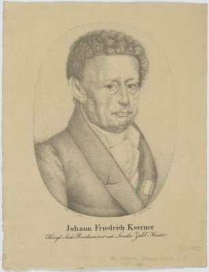Bildnis des Johann Friedrich Koerner