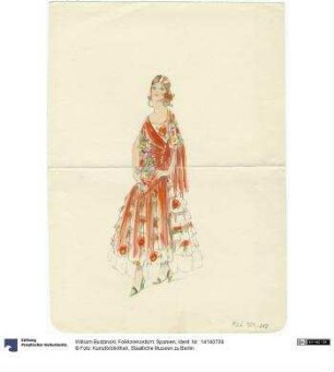 Folklorekostüm: Spanien