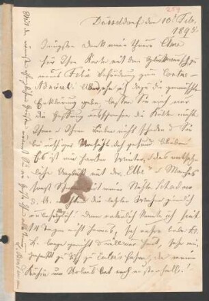 Brief an Clara Schumann : 10.02.1895
