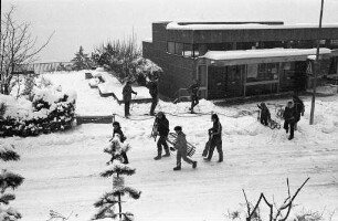 Skifahren auf dem Turmberg