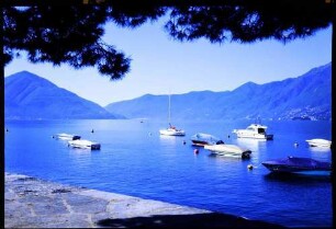 Ascona: See von der Strandpromenade