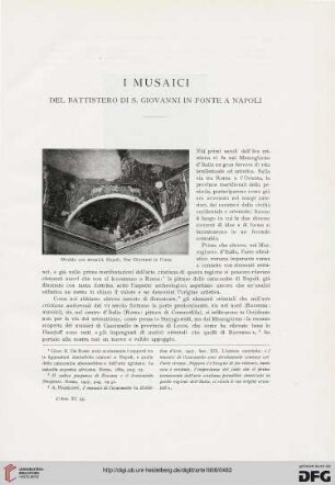 11: I musaici del battistero di S. Giovanni in fonte a Napoli