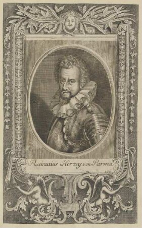 Bildnis des Rainutius Herzog zu Parma