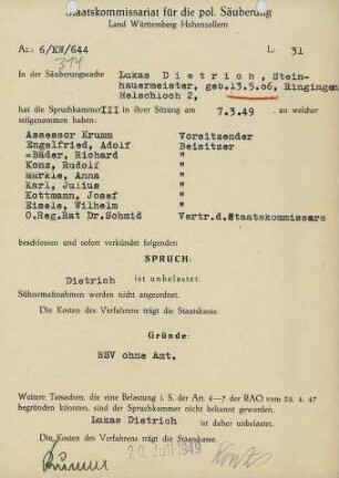 Dietrich, Lukas