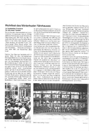 Richtfest des Winterhuder Fährhauses
