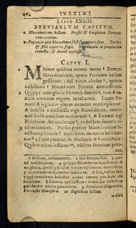 464-467, Liber XXXIII. Breviarivm Capitvm