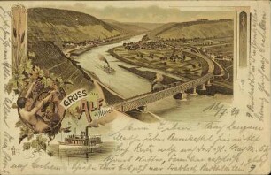 Gruss aus Alf a/ Mosel.