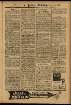 Zweite Ausgabe vom Donnerstag, den 02. Oktober 1913.