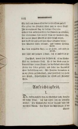 Aufrichtigkeit