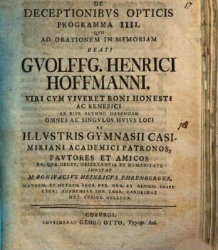 De deceptionibus opticis programma, 4