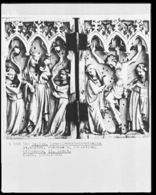 Madonna und Kreuzigung mit Maria und Johannes