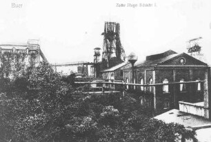 Zeche Hugo, Schacht 1, in Gelsenkirchen-Buer