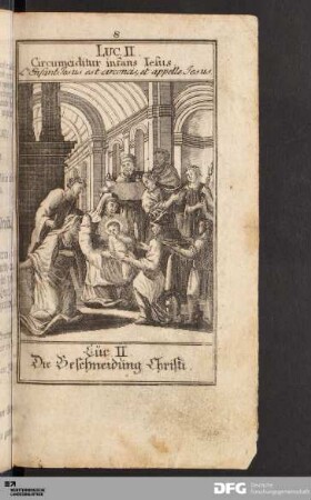 Die Beschneidung Christi.