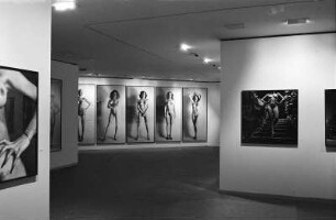 Düsseldorf : In Düsseldorf, Galerie-Ausstellung Helmut Newton