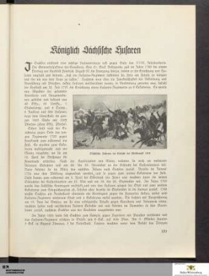 Königlich Sächsische Husaren