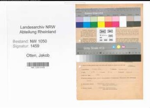 Entnazifizierung Jakob Otten , geb. 07.07.1910 (Polizeibeamter)
