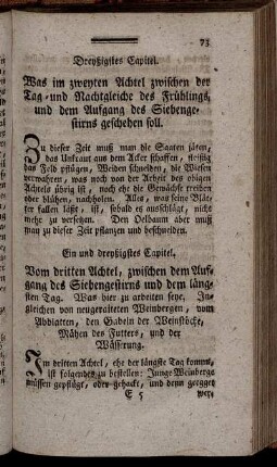 Dreyßigstes Capitel. [bis] Neun und dreyßigstes Capitel.
