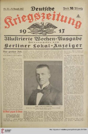 Hefte 31-34, August 1917