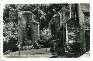 Altzella. Kloster, Ruine der Kapelle