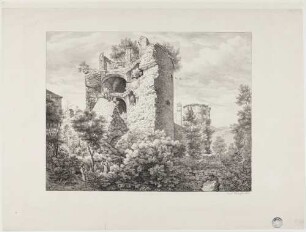 Heidelberger Schloss, der Gesprengte Turm