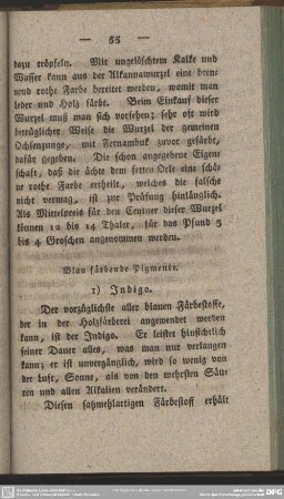 Blau färbende Pigmente