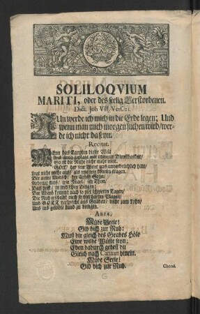 [Trauer - Music, ... Herrn Nicolai Hansens, ... ]