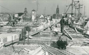 Degussa-Hochhaus und Mainbau, 1952-1953