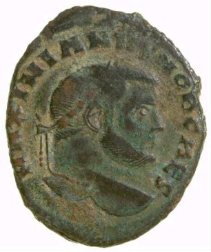 Münze, Follis, 298 - 299