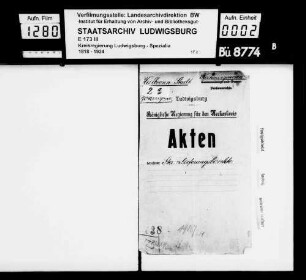 Steuerlieferungsberichte der Stadtgemeinde Heilbronn
