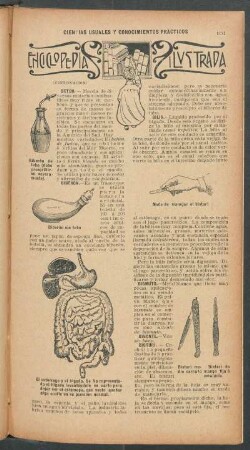 Enciclopedía ilustrada : Ciencias usuales y conocimientos prácticos