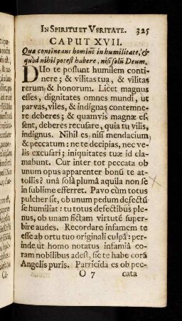 325-330, Caput XVII