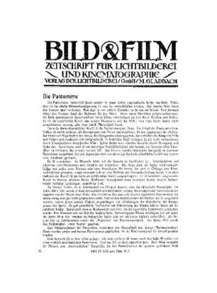 Die Pantomime