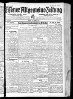 Essener allgemeine Zeitung. 1918-1943