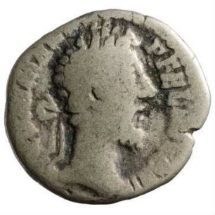 Münze, Denar, 186 - 189 n. Chr.