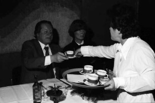 Basel: Hotel International; Gruppen mit DB Präsident Dipl.-Ing. Heinz Bubel