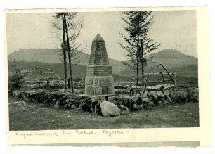 o.Nr.: Bayerndenkmal bei Exaux, Vogesen = Nr. 10 (Vorabdruck, mit Zensurvermerk vom 15.11.1916 Nr. 160) = Nr. 4