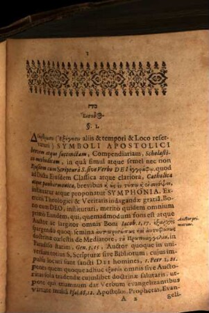 Symboli apostolici diarthrōsis