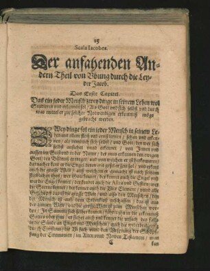 Der anfahenden Andern Theil von Ubung durch die Leyder Jacob.