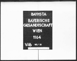 Die Ediktalzitation der Relikten des Galanteriehändlers Neumayer in Regensburg