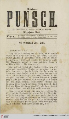 Nro. 41. (8. Okt. 1865)
