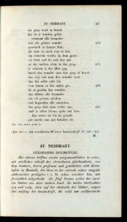Zu Neidhart.