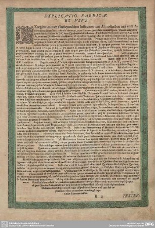 Explicatio fabricae et usus.