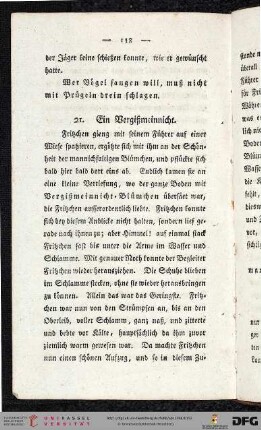 21. Ein Vergißmeinnicht