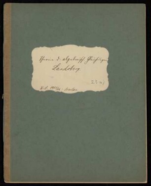 Theorie der algebraischen Gleichungen [I]. [Vorlesungsnachschrift], Breslau, 1905 - 1906